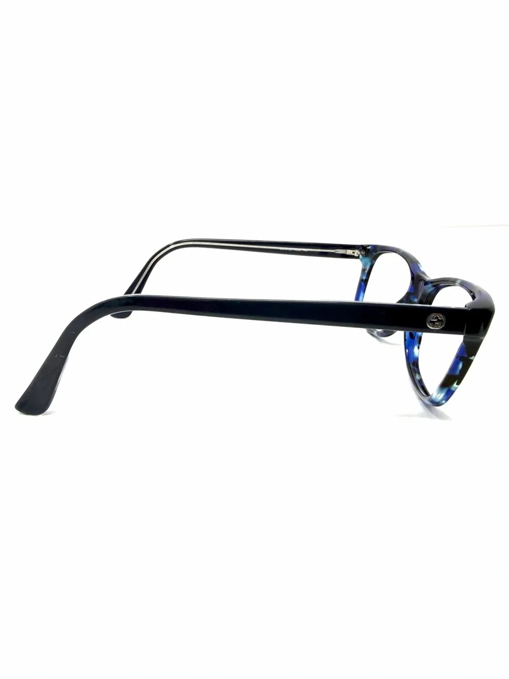 Gucci Eyeglasses Frames Only GG 3723 HOB 140 Havana Blue Tortoise Made in Italy.